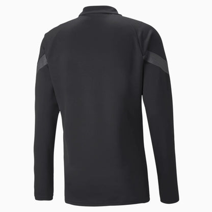 AC Milan Quarter Zip Training Top - Black-Red