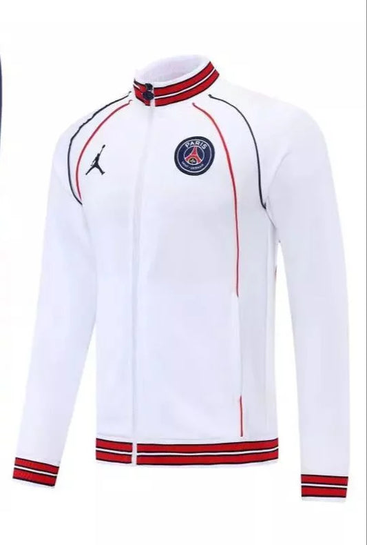 PSG White Training Jacket